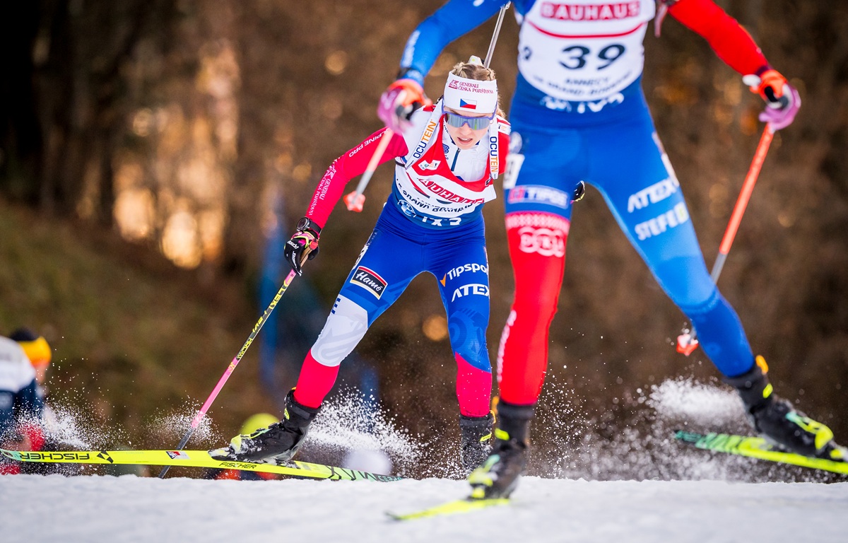 Tereza Voborníková, , sprint žen, SP Annecy - Le Grand Bornand 2025